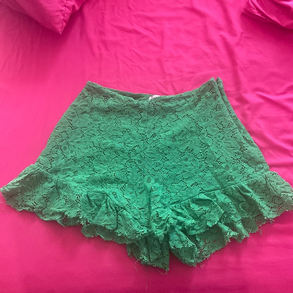 Lace shorts
